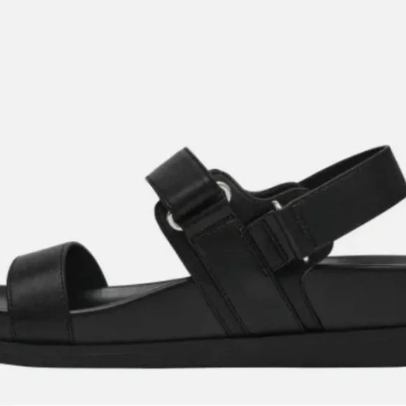 Dolce Vita Black Women's Sandals - Picture 2 of 3